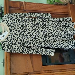 Leopard Print Dress Size S